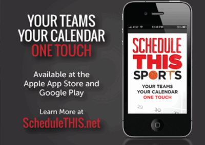 Schedule This Sports – Website & Marketing Design